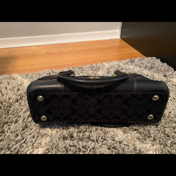 Coach black bag and wallet bundle - Picture 2 of 5